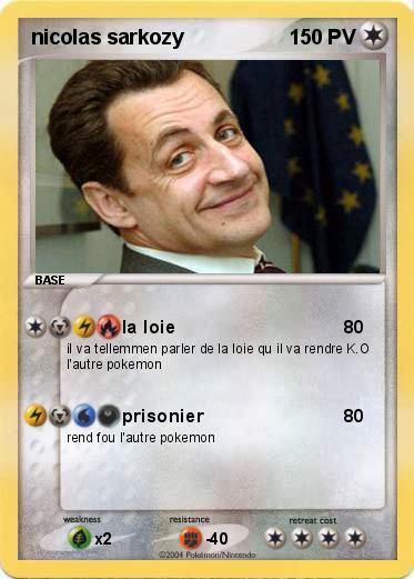 Pokemon nicolas sarkozy