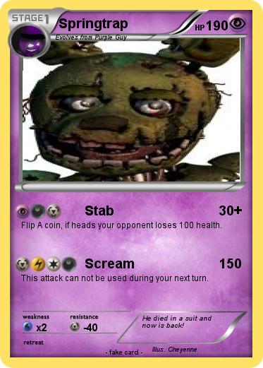 Pokemon Springtrap