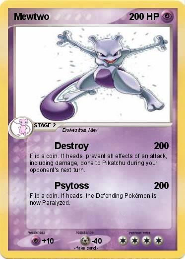 Pokemon Mewtwo