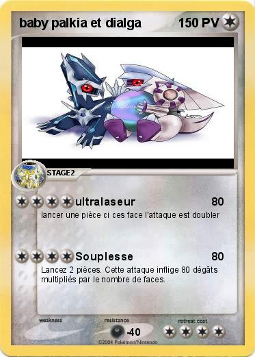 Pokemon baby palkia et dialga 