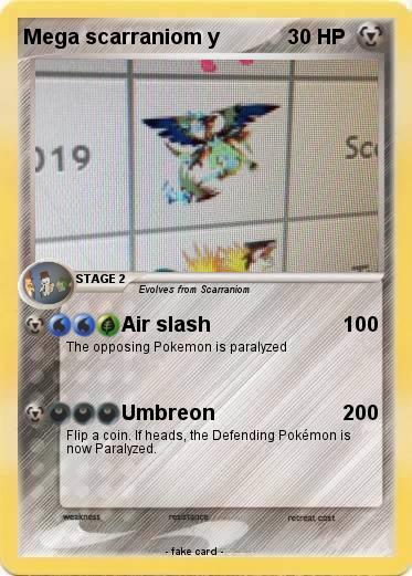 Pokemon Mega scarraniom y