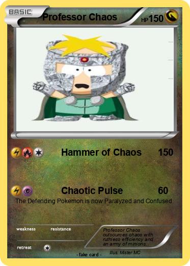 Pokemon Professor Chaos