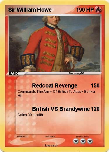 Pokemon Sir William Howe