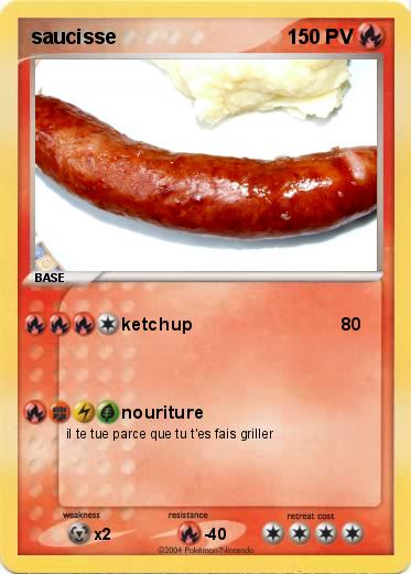 Pokemon saucisse