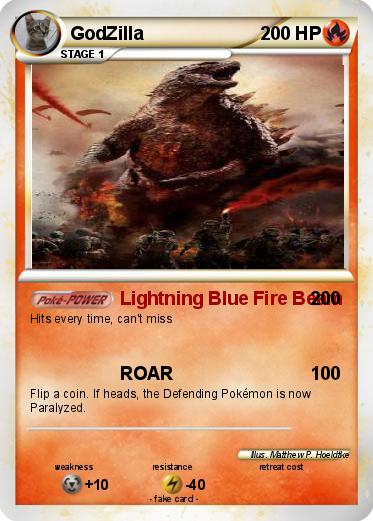 Pokemon GodZilla