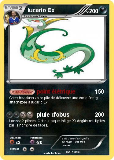 Pokemon lucario Ex