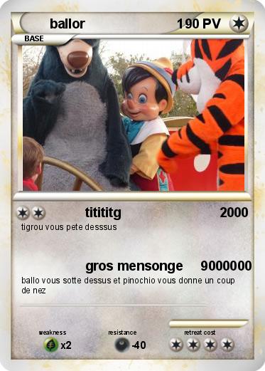 Pokemon ballor                         1