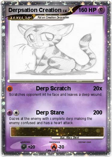 Pokemon Derpsation Creation