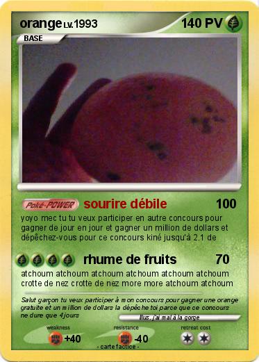 Pokemon orange