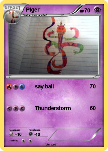 Pokemon Plger