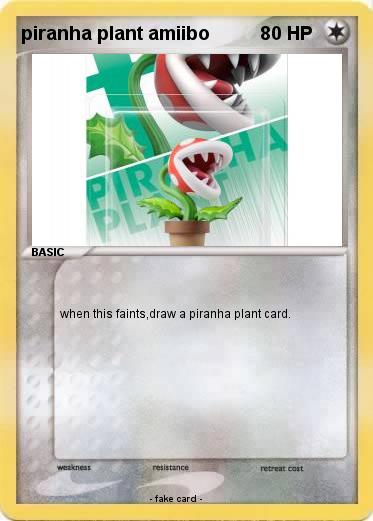 Pokemon piranha plant amiibo