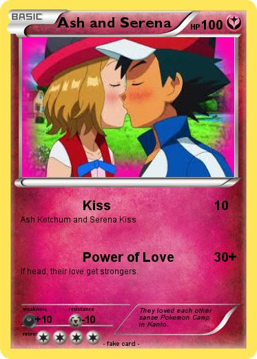 Pokemon Ash and Serena
