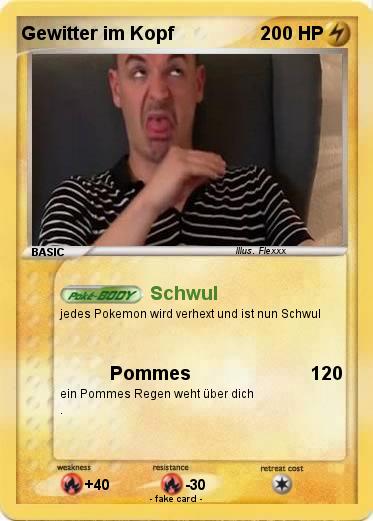 Pokemon Gewitter im Kopf