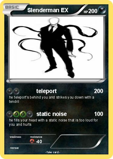 Pokemon Slenderman EX