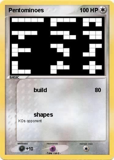 Pokemon Pentominoes