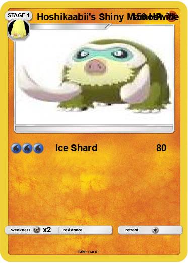Pokemon Hoshikaabii's Shiny Mamoswine