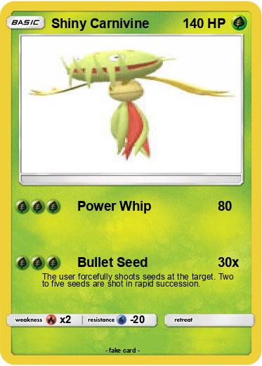 Pokemon Shiny Carnivine