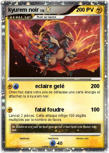 Pokemon kyurem noir