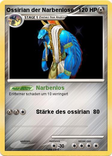 Pokemon Ossirian der Narbenlose