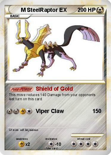 Pokemon M SteelRaptor EX