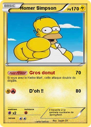 Pokemon Homer Simpson