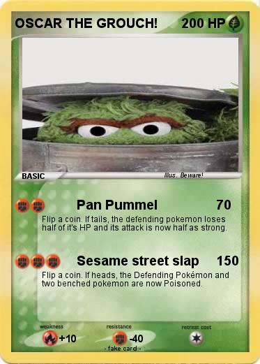 Pokemon OSCAR THE GROUCH!