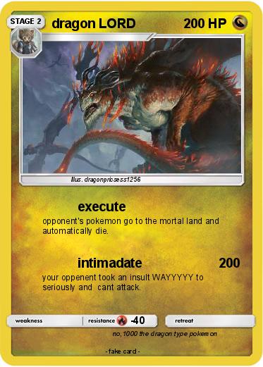 Pokemon dragon LORD