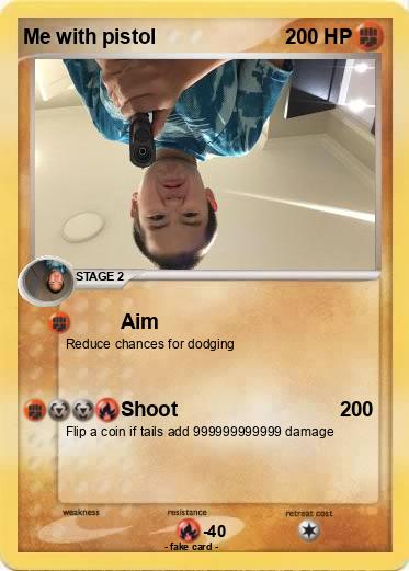 Pokemon Me with pistol