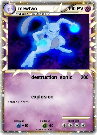 Pokemon mewtwo
