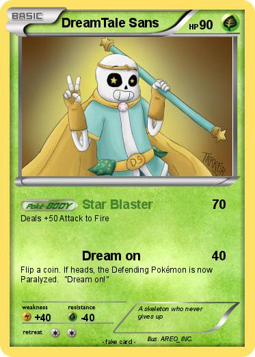 Pokemon DreamTale Sans