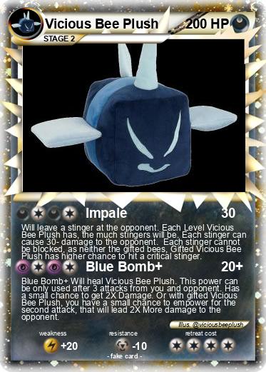 Pokemon Vicious Bee Plush