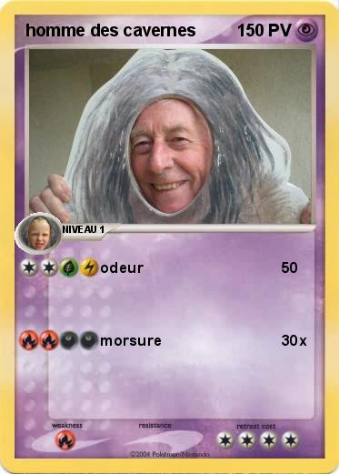 Pokemon homme des cavernes