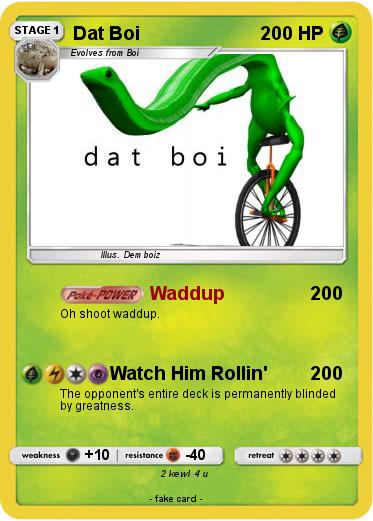 Pokemon Dat Boi