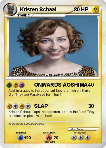 Pokemon Kristen Schaal