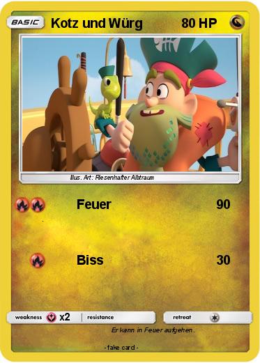 Pokemon Kotz und Würg