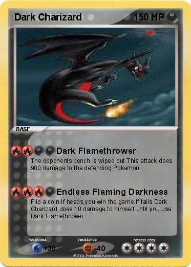 Pokemon Dark Charizard