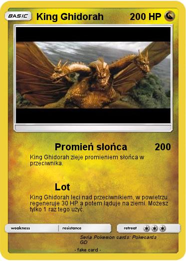 Pokemon King Ghidorah