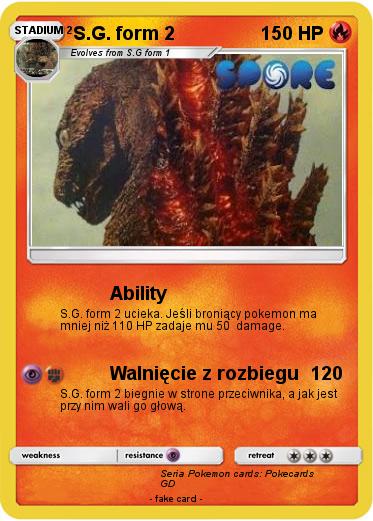 Pokemon S.G. form 2