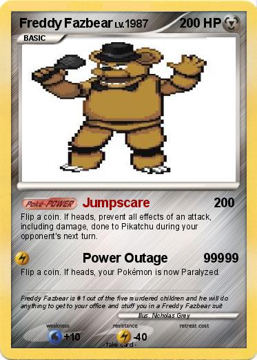 Pokemon Freddy Fazbear