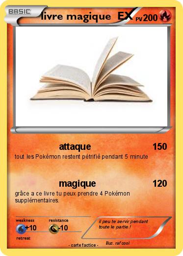 Pokemon livre magique  EX