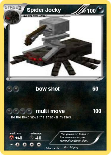 Pokemon Spider Jocky