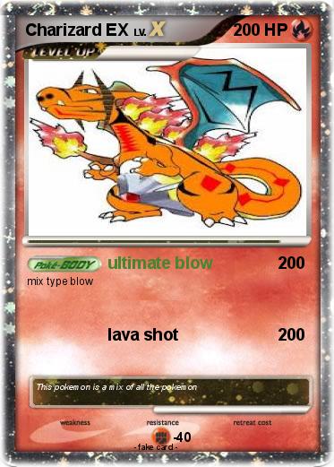 Pokemon Charizard EX