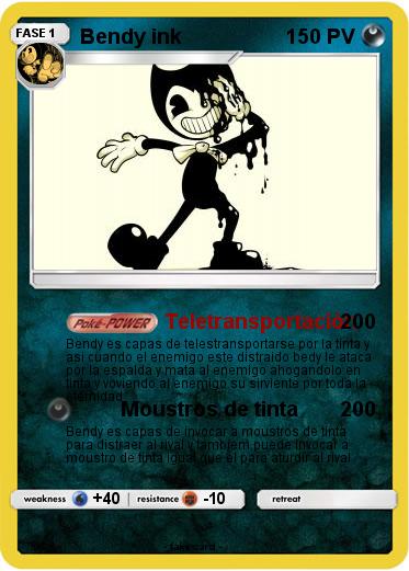 Pokemon Bendy ink