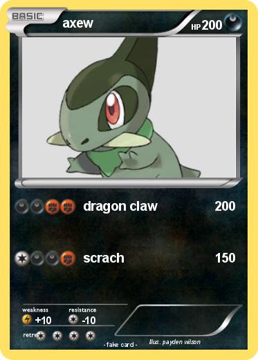 Pokemon axew