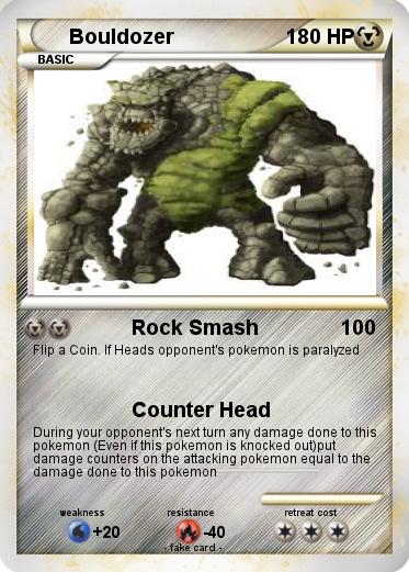 Pokemon Bouldozer
