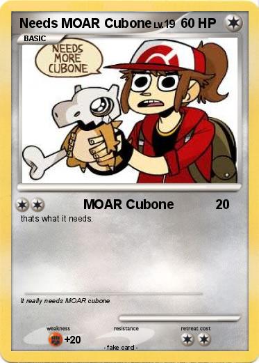 Pokemon Needs MOAR Cubone