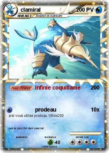 Pokemon clamiral