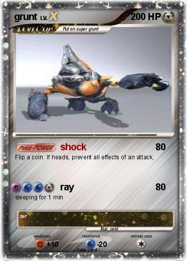 Pokemon grunt