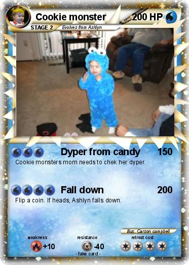 Pokemon Cookie monster