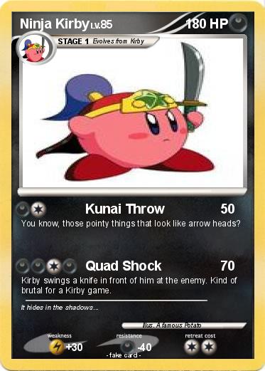Pokemon Ninja Kirby